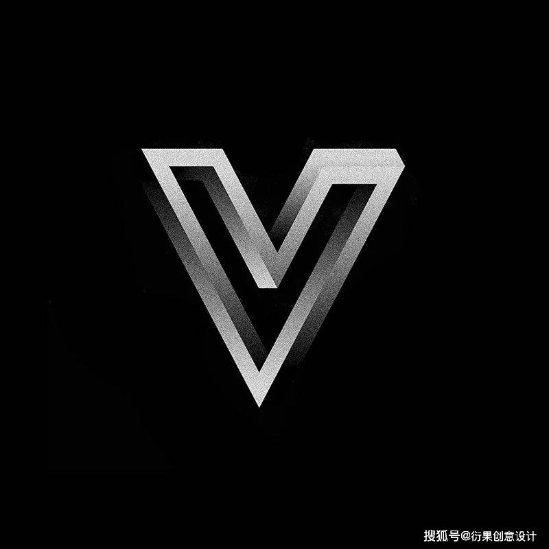 【字体设计】矛盾空间英文字母