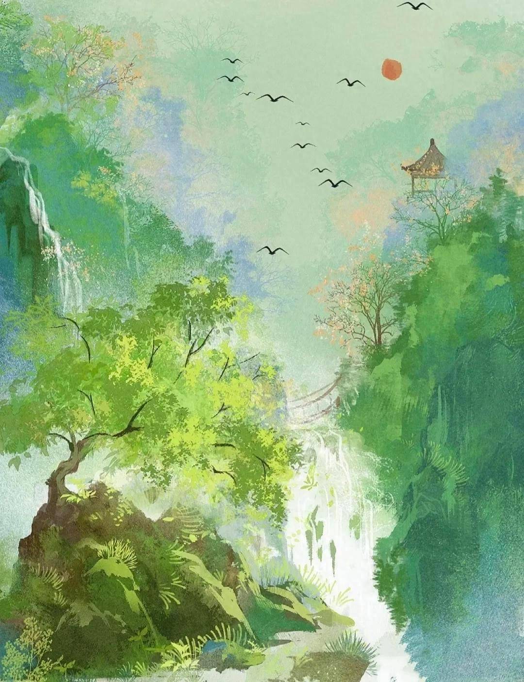 23句唯美惊艳诗句,一眼万年_流转_宁静_大自然