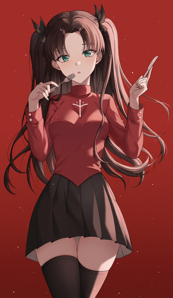 文件名:《命运之夜》远坂凛高清动漫壁纸  格式:png 体积:6.