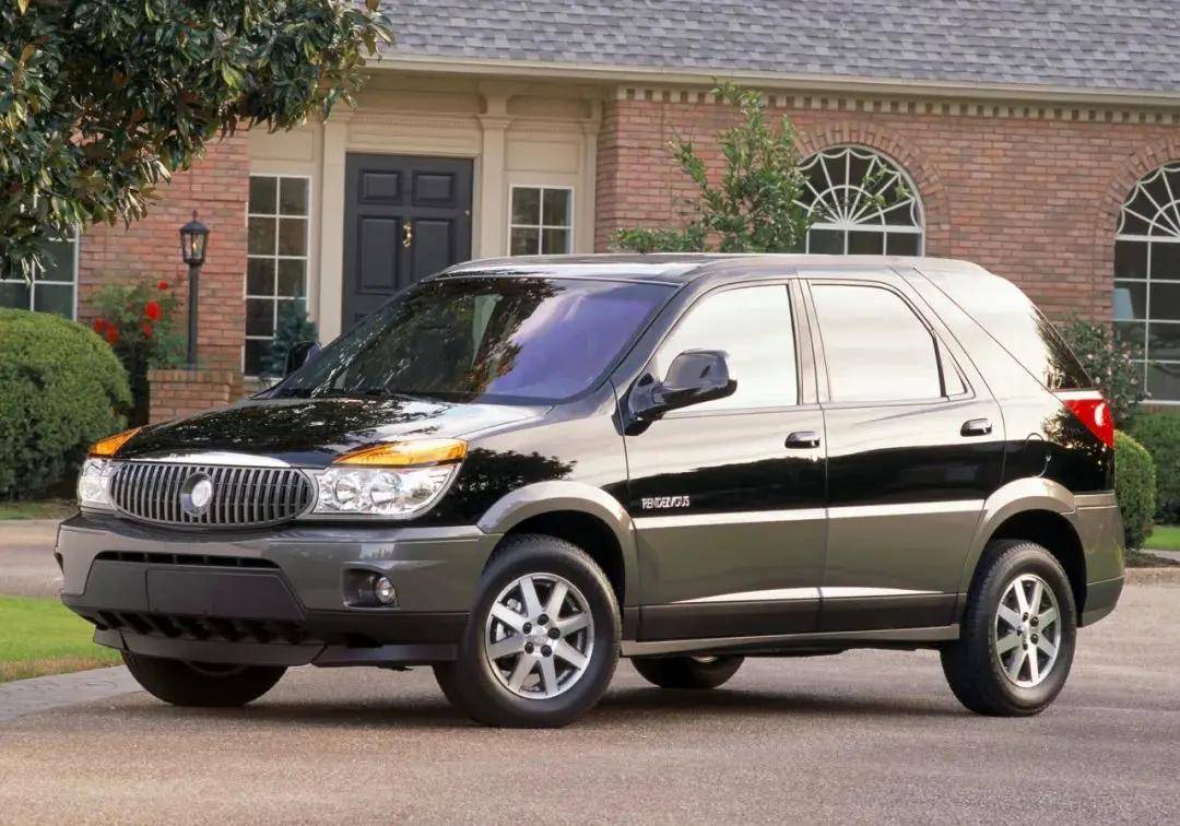 20年前的庞蒂亚克"轿跑"suv——pontiac aztek