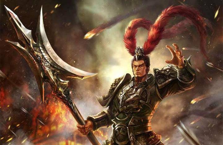 两位使用方天画戟的名将,一位遗臭万年,一位却名垂千古