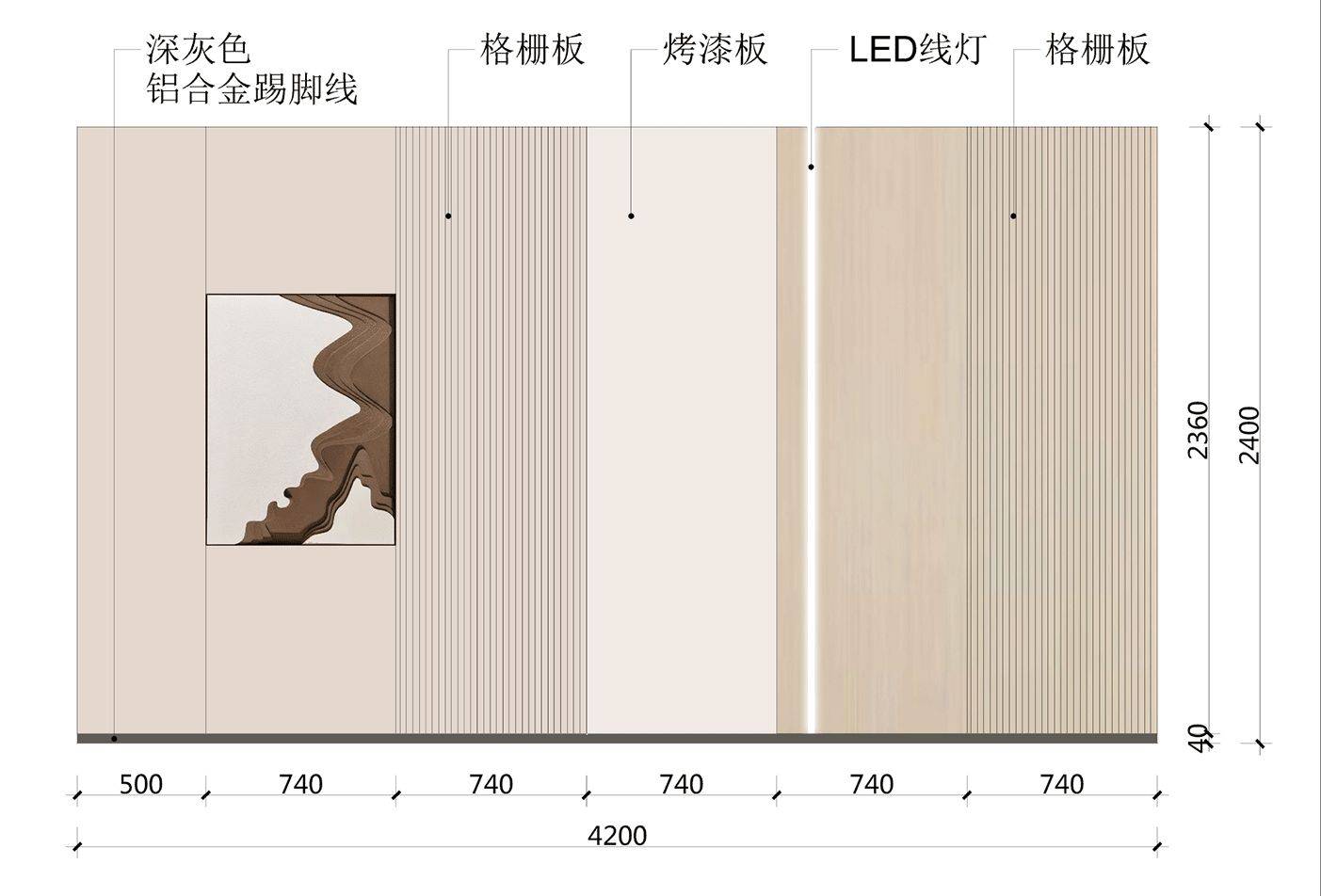 木饰面墙板怎么安装图片