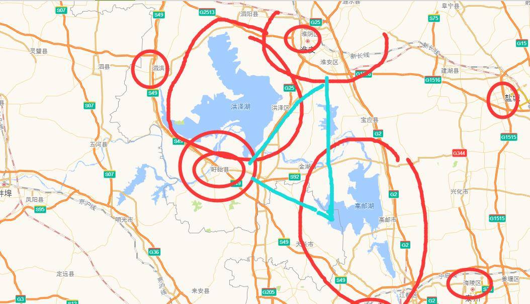 以扬州为核心的城市群构成的军事防御系统简析_清口_宝应_淮河