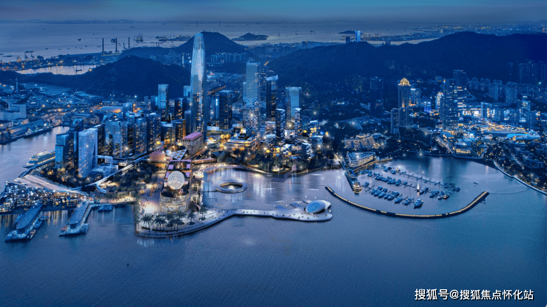 示意效果图,仅供参考在香港维多利亚港的天玺能看到类似瑞玺的景观,但