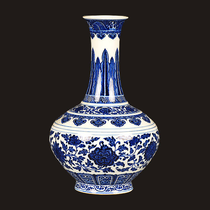 赏瓷:明代景德镇窑青花瓷_瓷器_图案_中国