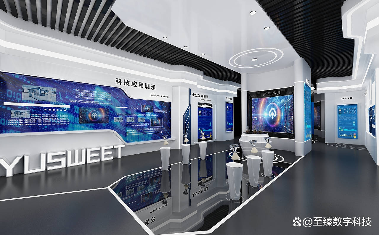 企业科技展厅设计有哪些重点一定要知道_设计的_参观者_互动
