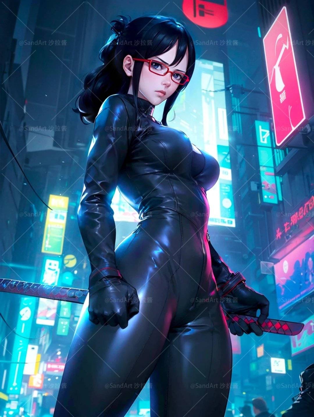 把《海贼王》美女们变成女特工!娜美妖艳,蕾玖性感,斯图西很酷