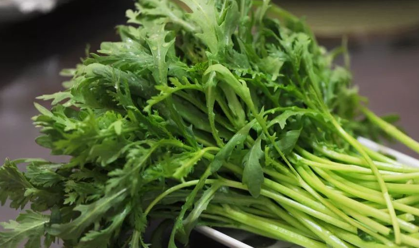 原创味道独特的茼蒿没想到有这么多的好处