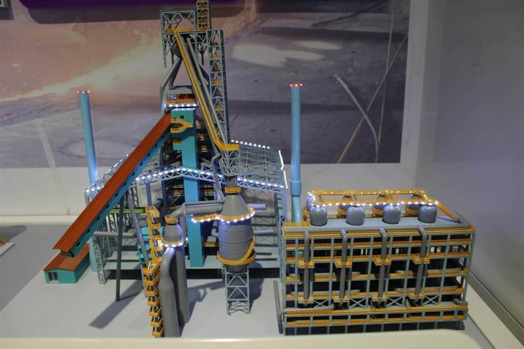 高炉炼铁模型炼钢厂生产线模型