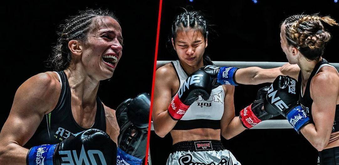 中,莫拉莱斯只用了2分54秒就tko了泰国新星女超人(安娜)