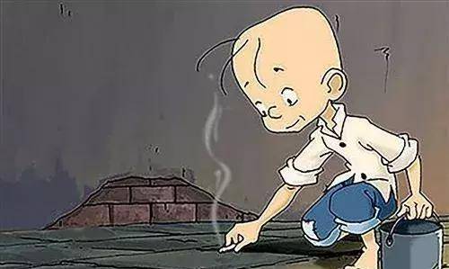 原创三毛流浪记三毛积攒烟牌凑齐了108张换来的奖品很讽刺