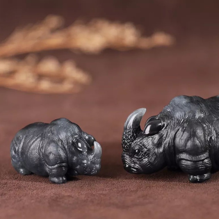 玉雕作品中,对动物的刻画是非常多得.