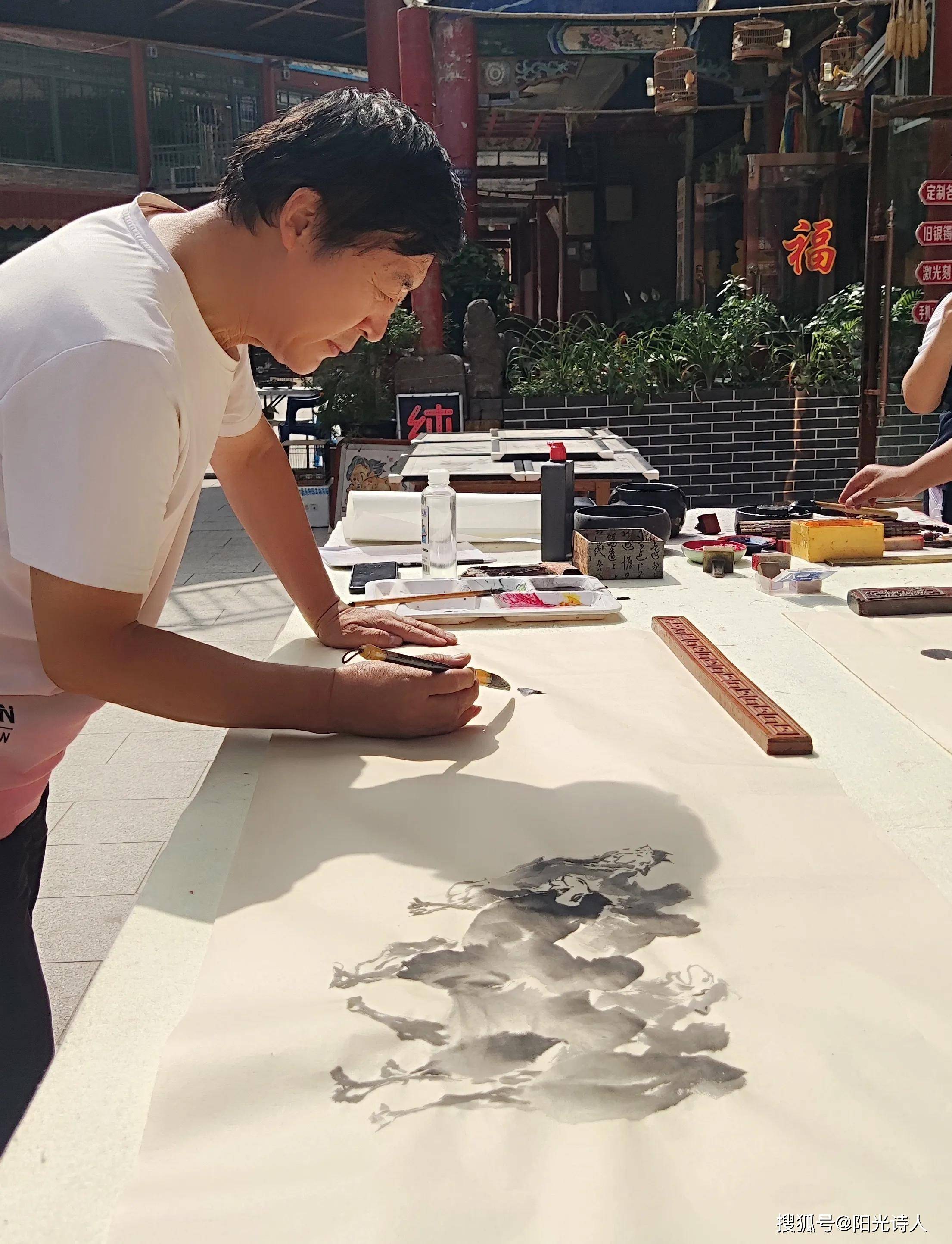 原创庄耀画骆驼追求的品质和精神