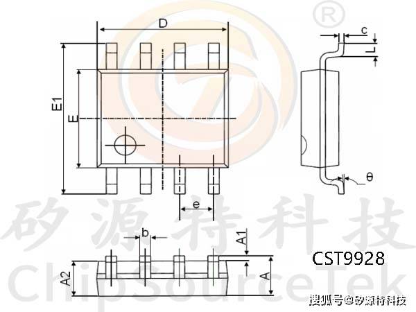 sop8封装焊盘尺寸图片