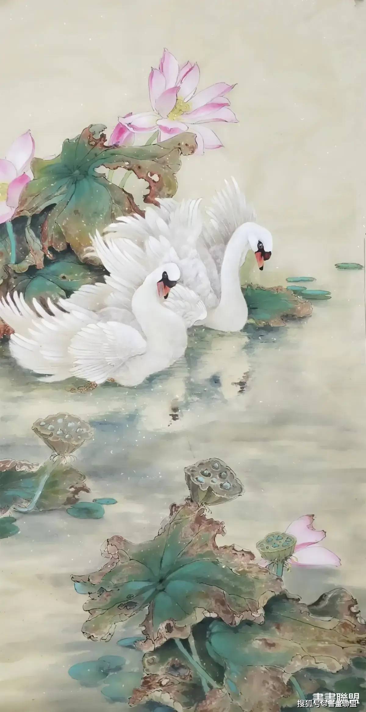 绘工笔重彩之神韵,杨柳浪画派之技法!_王德_中国_花鸟