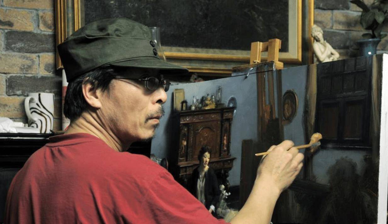 专家:你放大一百倍仔细瞧_冷军_画作_艺术