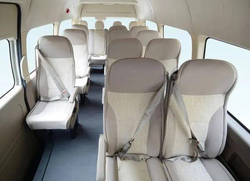 而对于山寨海狮的高配车型,也可运用在商用领域,14座版本可用在客运或