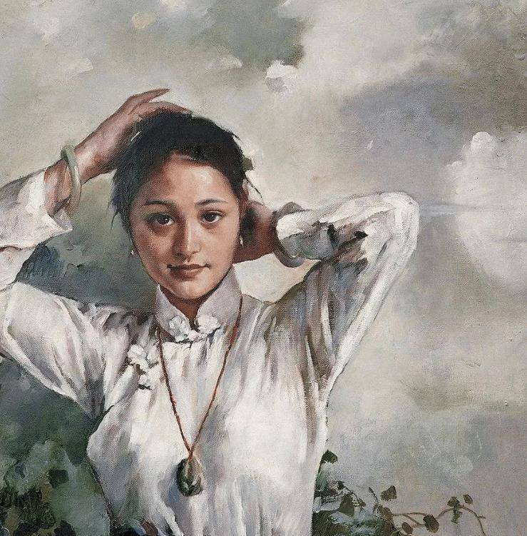 原创周迅少女时被潘鸿海看中留下26幅画有一幅卖了187万高价