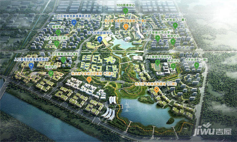 合肥高新区伟星万科星遇光年规划