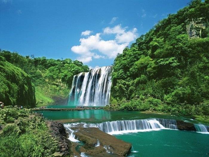 荔波旅行社跟团游贵阳报团荔波小七孔五日游多少钱超划算