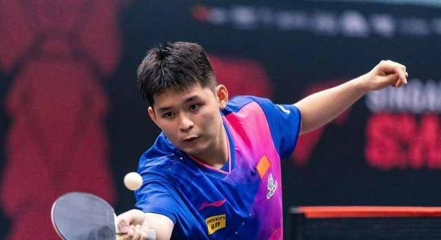 国乒球员樊振东,林诗栋在新加坡大满贯赛取得胜利进军16强_选手