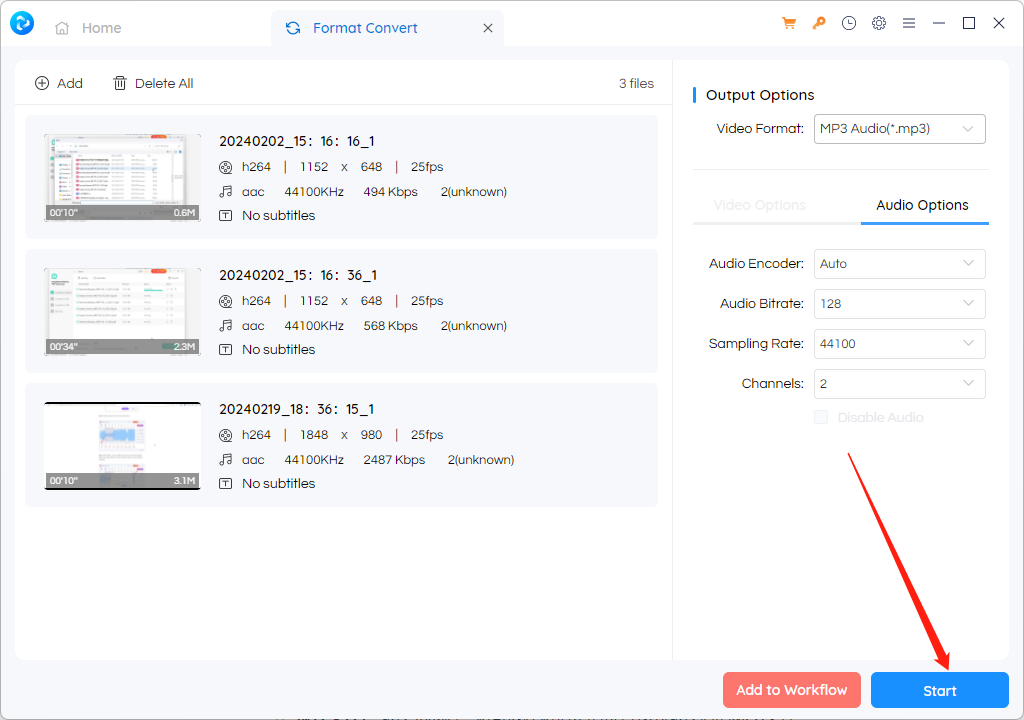 mp4怎么转换成mp3分享3个免费视频格式转换器