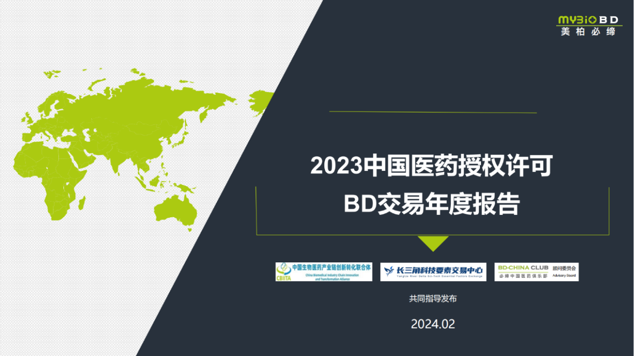 40页|2023中国医药授权许可BD交易年度报告（附下载）_手机搜狐网