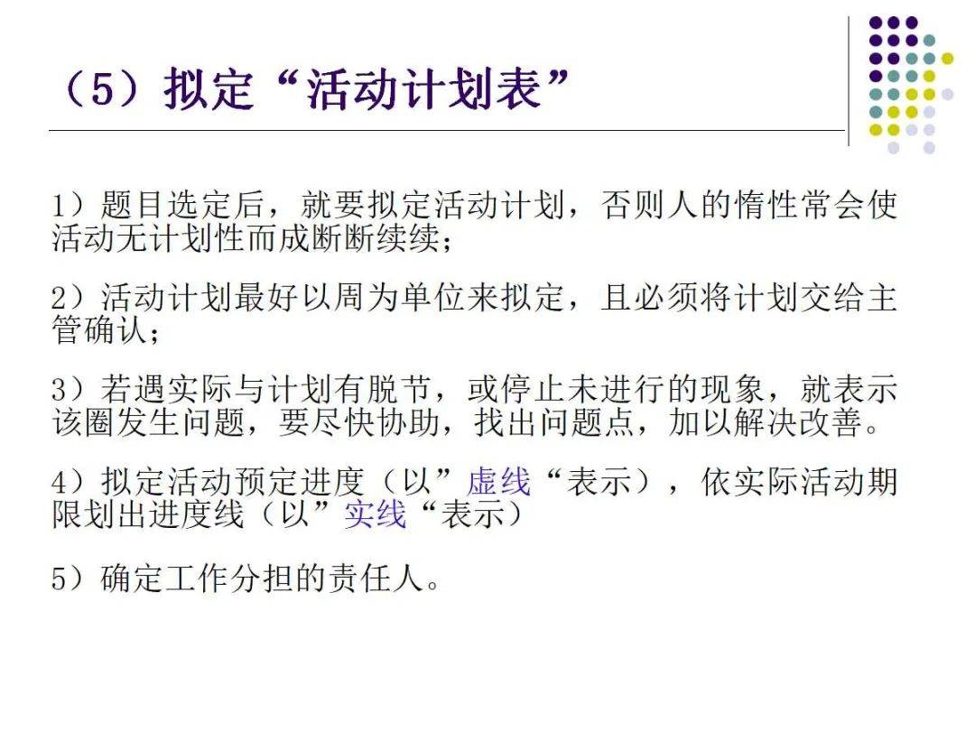 干货pptqcc品管圈活动流程十步法看了就会