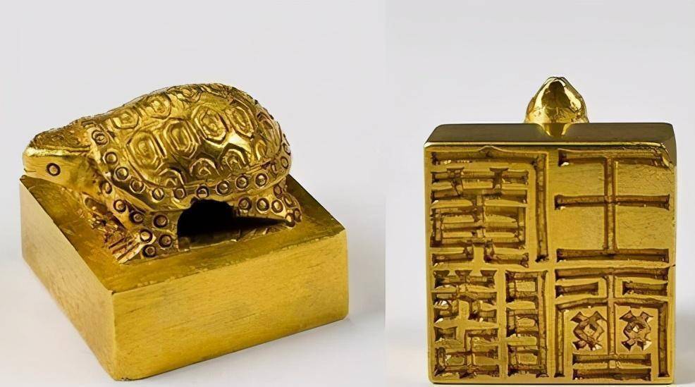 原创一锄头挥下去翻出个金疙瘩洗干净一看发现是汉朝时期的金玺