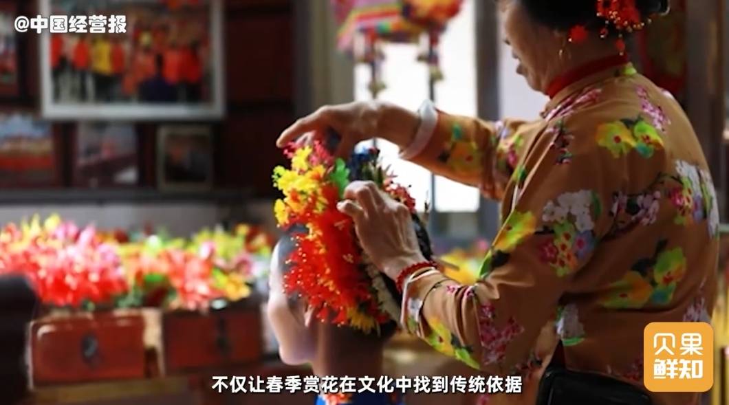 原创簪花穿汉服花朝节复兴赏花游衍生了哪些商机