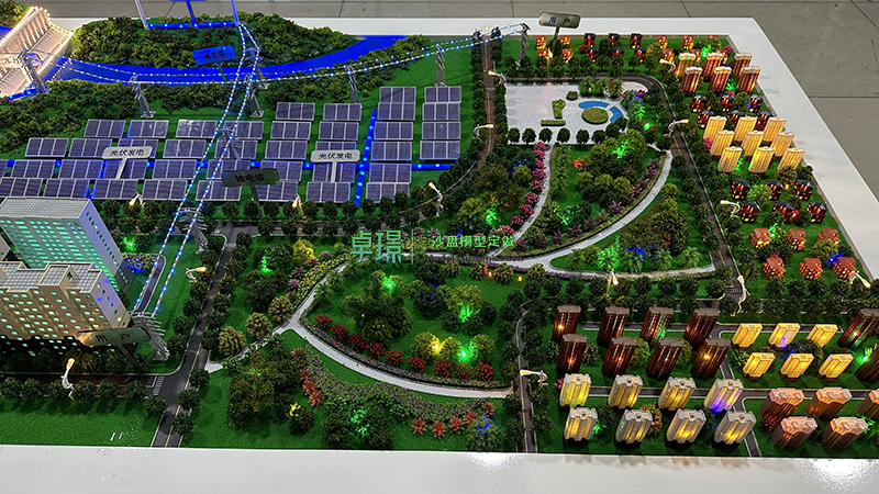 综合发电沙盘模型制作公司新能源发电沙盘模型制作厂家