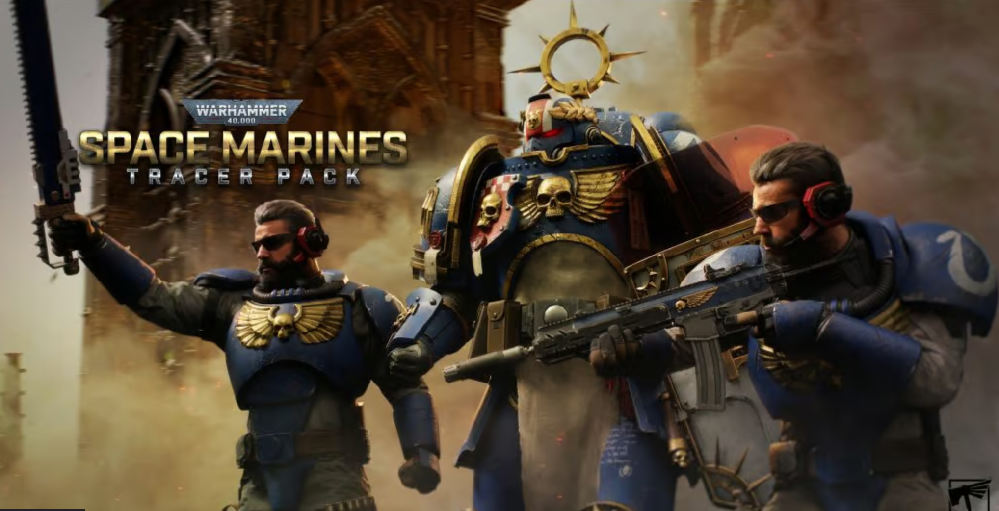 使命召唤x战锤40k星际战士链锯剑斩破xbox战场