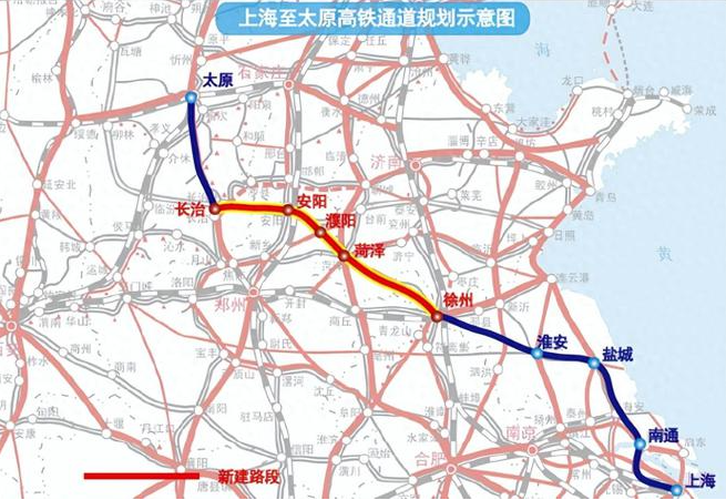 上海太原间高铁运营现状,早发晚到,还不让加车!急需新沪太通道
