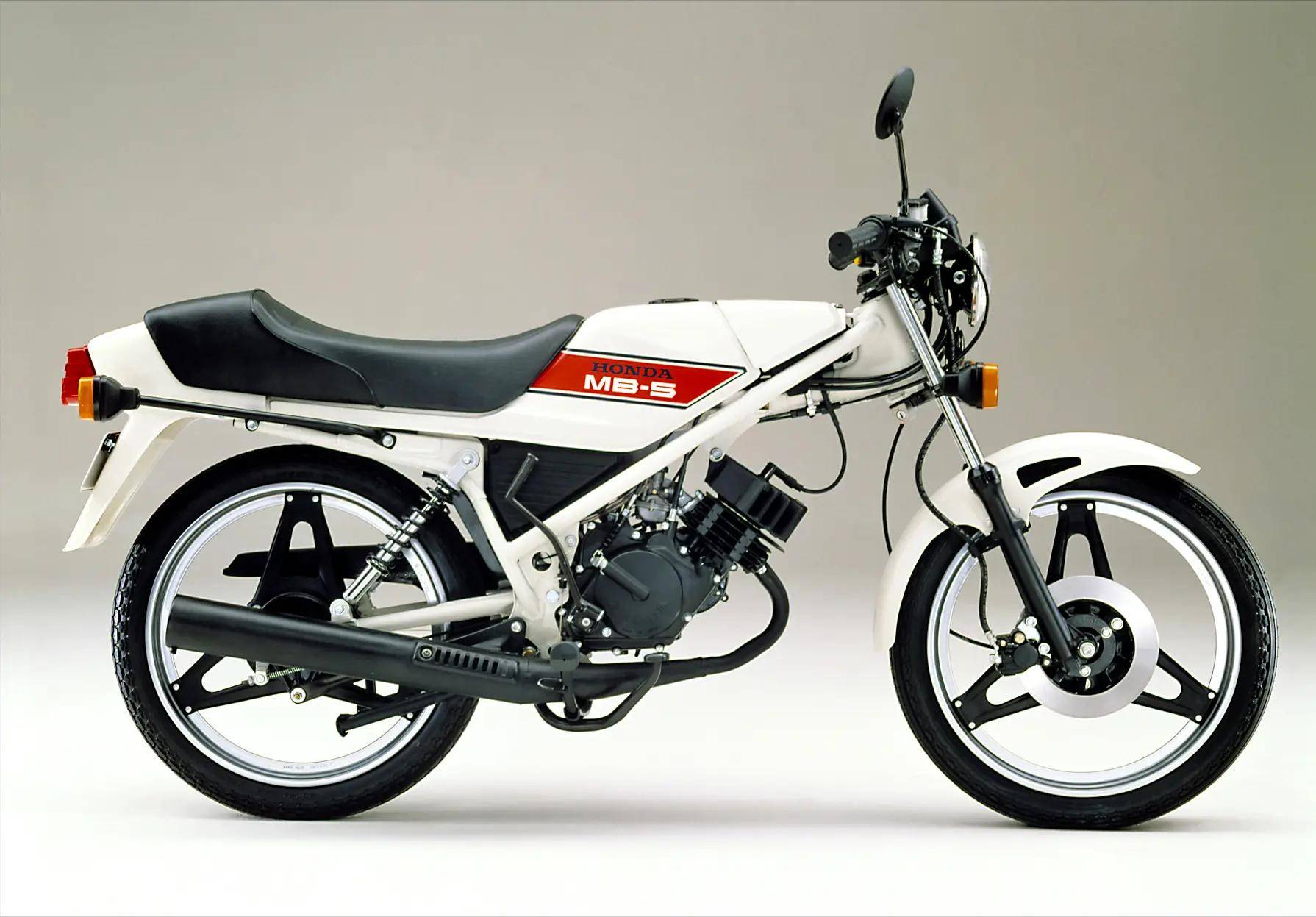本田第一款50cc二冲程跑车—mb 50