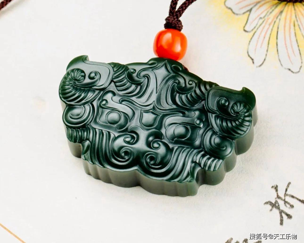 五大墨色和田玉名产地!_青玉_图片_青花