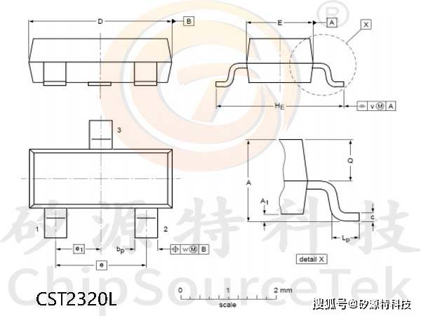 sot23封装尺寸图图片