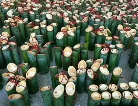 竹筒酒骗局何时能消停白酒前脚注入竹筒后脚就高价卖出