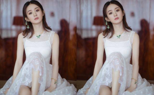 赵丽颖李浩菲同穿露脐装,却被凸起的肚皮抢镜,生没生娃区别真大