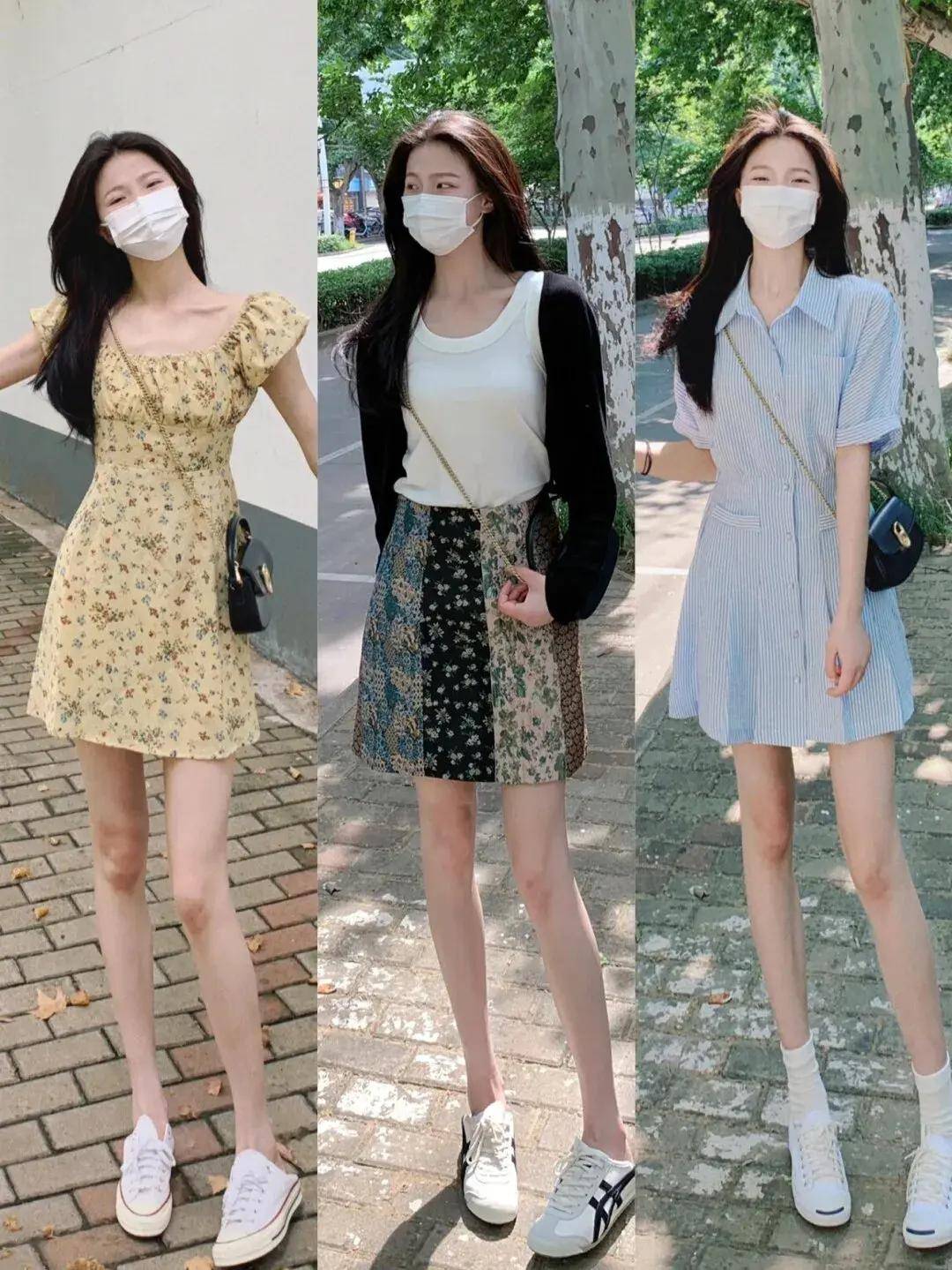 上短下长,上紧下松最流行,博主的穿搭就洋气显瘦_款式_设计_连衣裙