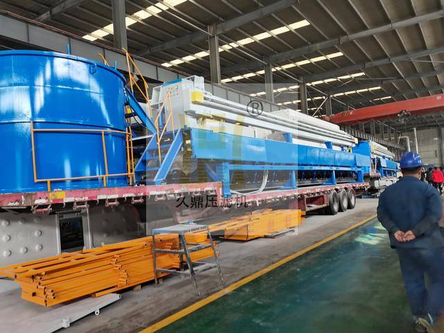 移动式打桩泥浆脱水机