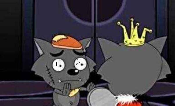 原创红太狼的平底锅是祖传的爷爷婚纱照中也出现过比城堡还要珍贵