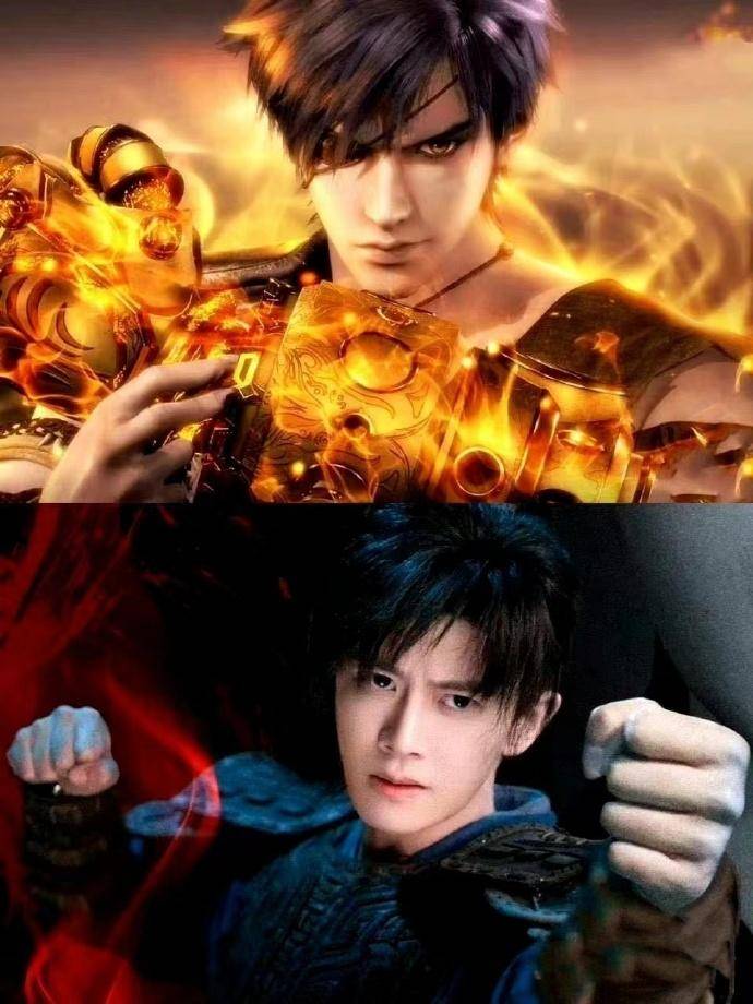 丑到沉默…妆造是还原动漫了,但没让你不顾演员死活_造型_蒋欣_何润东