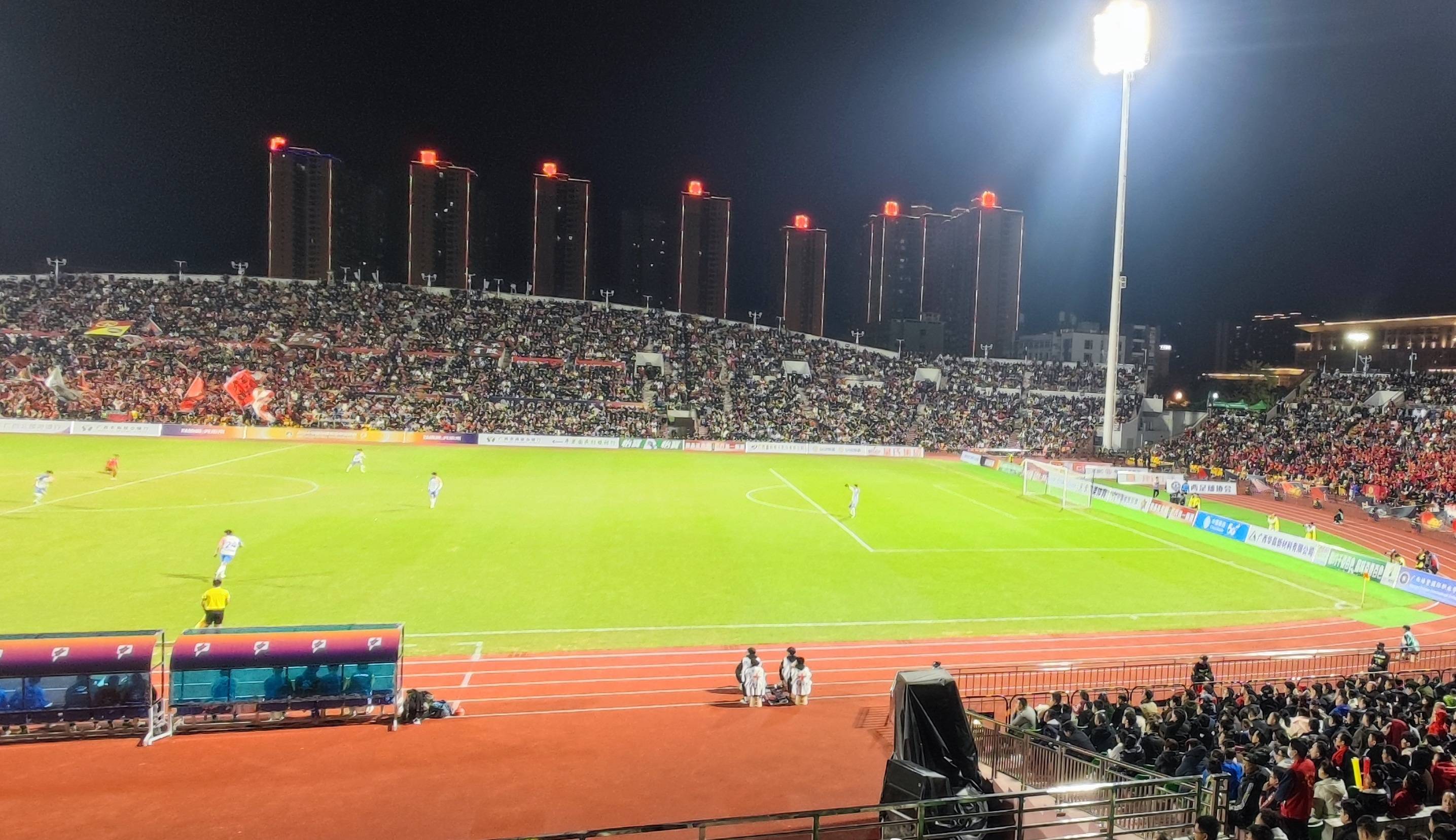 中甲积分榜广州队补时2球绝杀功夫广西平果绝平辽宁铁人