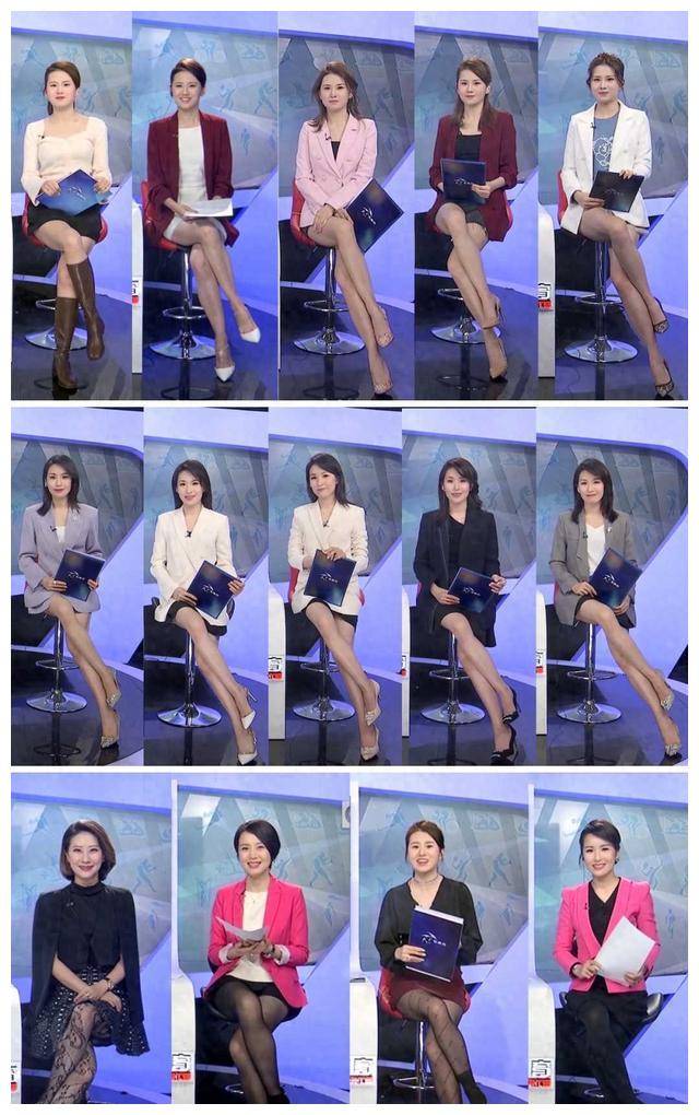广东体育频道六位魅力女主播,大秀美腿齐聚,你心动谁?