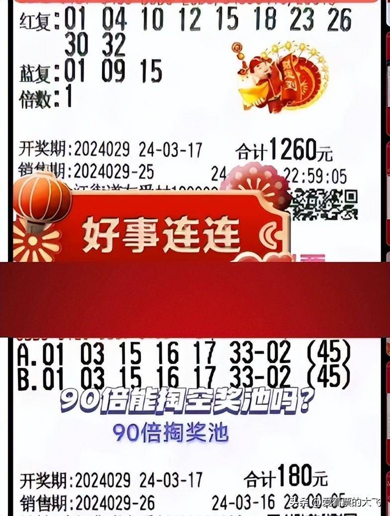 原创99倍蓝4对决90倍蓝2哪个才是今天的幸运儿双色球第29期晒票