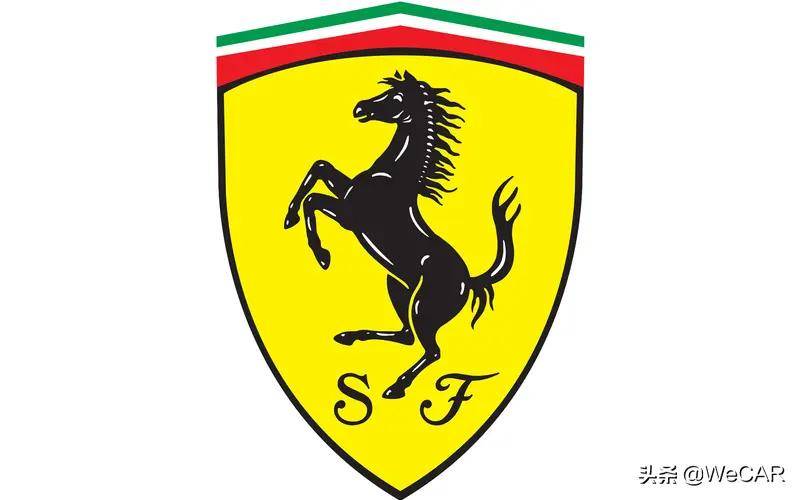 ferrari(法拉利)现在,道奇(dodge)的标志更加简洁明快,具有多种银色和