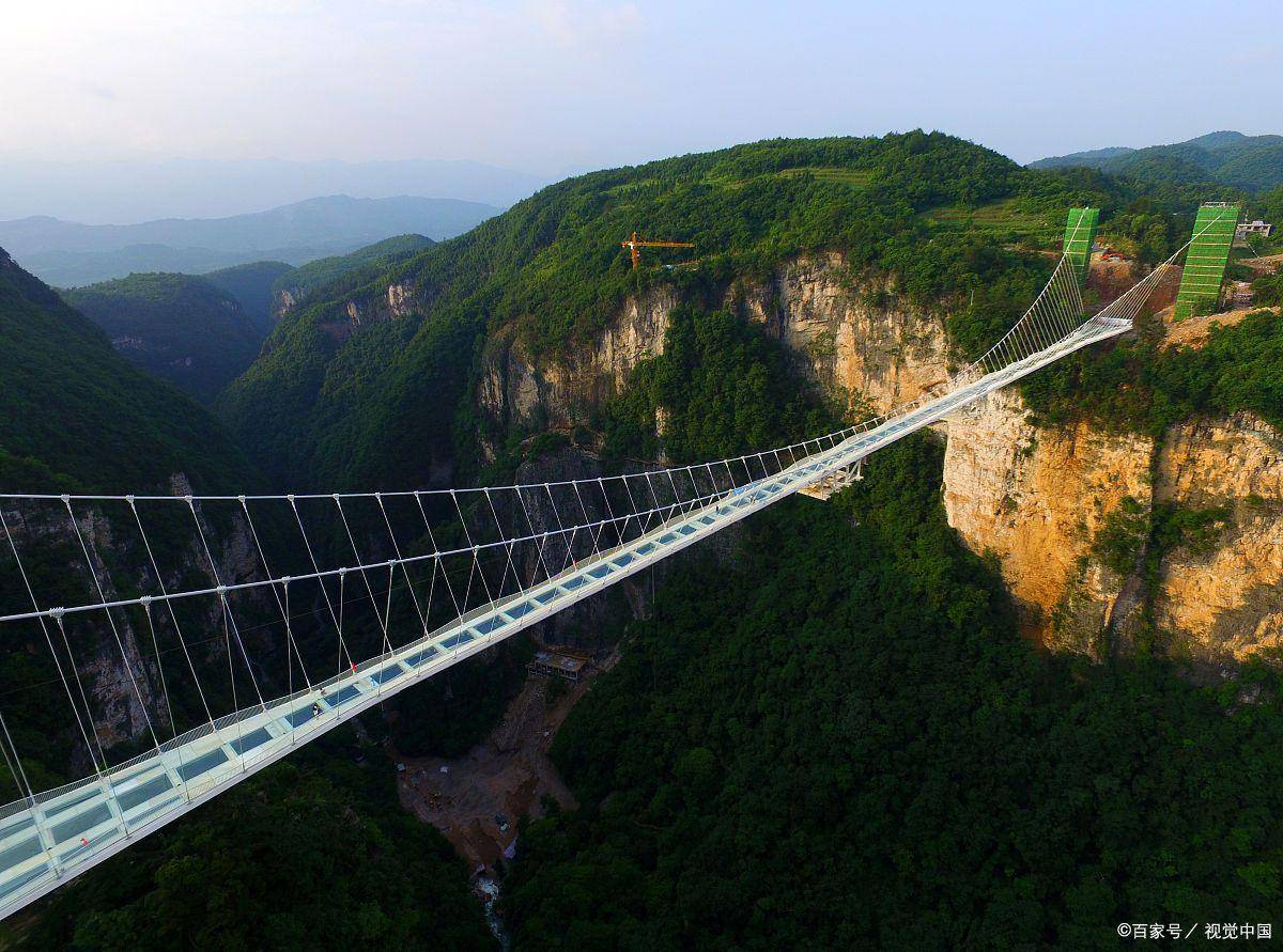 古武当山索道图片