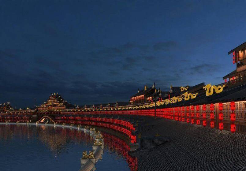 这座古镇就是太湖古镇,它坐落于浙江省湖州市长兴县杨小线太湖龙之梦