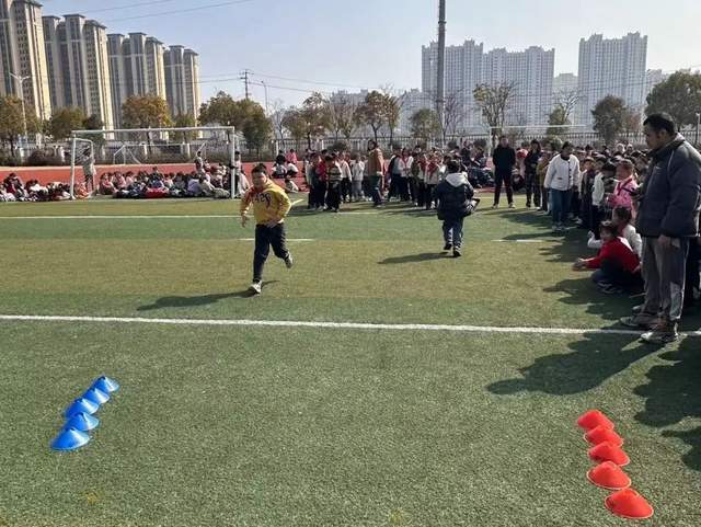 淮安市山阳小学举行一二年级周末体育比赛
