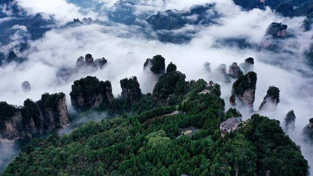 张家界风景图片大全风图片